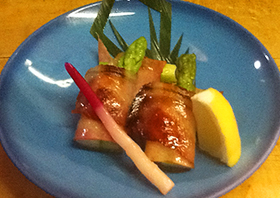 アスパラベーコン焼き